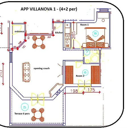 Villanova Apartman Poreč