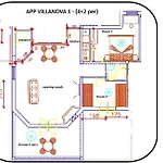 Villanova アパート ポレッチ